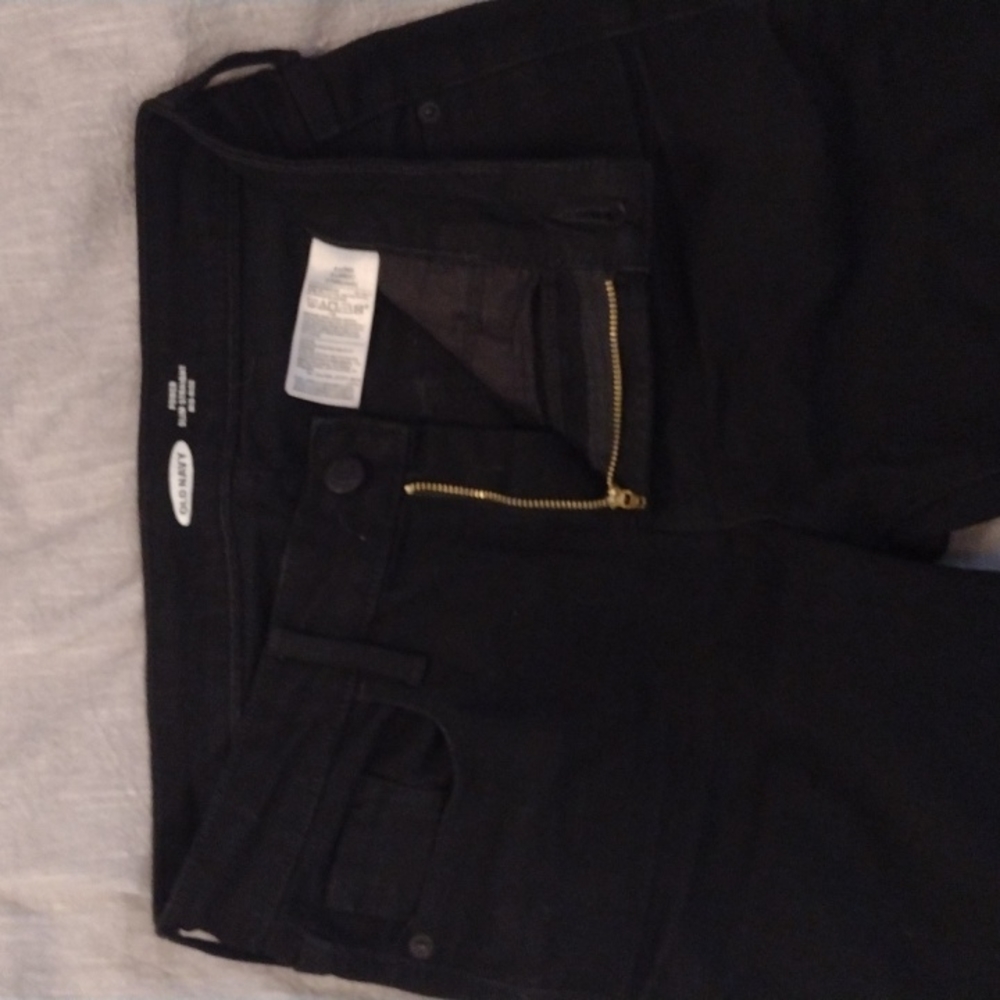 Old Navy Power Slim Straight Black jeans 4L